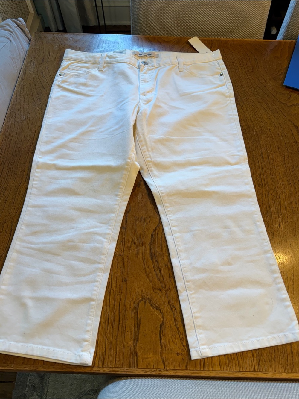 GAP Original Low Rise White Jeans NWT
